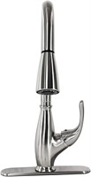 Stainless Steel Single-Handle Kitchen Sink Faucet