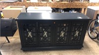 Buffet with Glass Doors (top has scratches, see