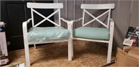 2 ct. - Matching Padded Patio Chairs