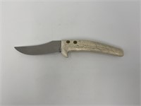 Hand Made Knife with Antler Handle