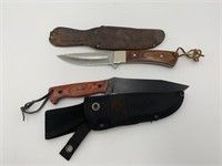 2 Hunting Knives Ozark Trail and Other