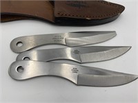 Set of 3 Throwing Knives