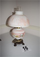 Pink & White Lamp