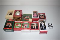(10) Hallmark Ornaments in Boxes
