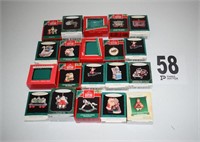 (20) Hallmark Ornaments in Boxes