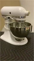 Standing kitchen aid mixer