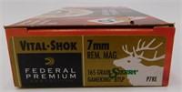 7mm Rem Mag Federal 20 Rounds