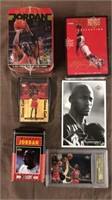 Michael Jordan cards etc.