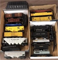 Lionel train engine & rolling stock