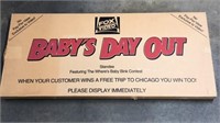 Baby’s day out Movie promo video store standee