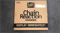 Chain reaction Movie promo video store standee