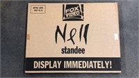 Nell Movie promo video store standee