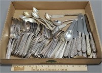 National Silver Co Narcissus Flatware Lot