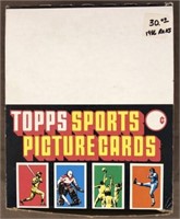 1986 Topps Baseball rack packs full box