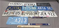 Collection of License Plates