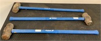 (3) Jackson 8 lb Sledge Hammers