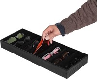 JackCubeDesign 7 Compartments Sunglasses Organizer