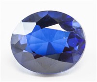 13.90ct Oval Cut Blue Natural Sapphire GGL