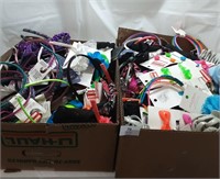 NEW HAIRBANDS / HAIR CLIPS / HAIR TIES - 2 BOXES