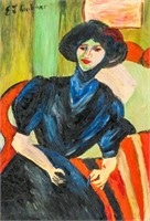 Ernst Ludwig Kirchner German Expressionist Oil
