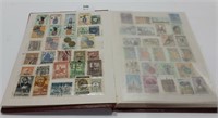 BOOK OF ASSORTED STAMPS