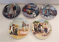 (2) JEANNE DOWN & (3) KURT ARD COLLECTOR PLATES...