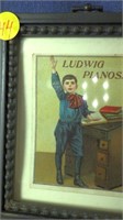 Ludwig Piano Advertising