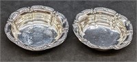 2 Sterling Silver Nut Dishes