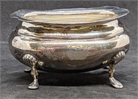 1911 Footed Sterling Silver Salt Bowl - No Insert