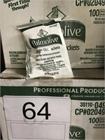 4 CTN (400) PALMOLIVE DISHWASHER PACKS