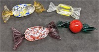 4 Pieces of Murano Glass Bon Bon's