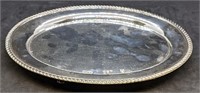 Dublin Sterling Silver Footed Card Tray / Salver