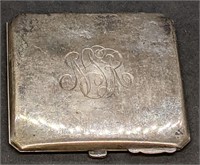 Vintage Sterling Silver Compact Without Powder Pad