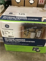 GE REVERSE OSMOSIS WATER FILTRATION SYSTEM