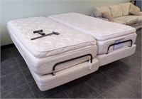 (2) TWIN SIZE ELECTRIC BEDS W/REMOTE CONTROLS....