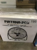 (2) 20” HIGH VELOCITY FLOOR FANS