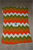 Knitted Blanket 52x68"