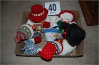 Snowmen Décor Box Lot