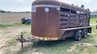 Livestock Trailer—- no title