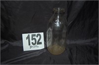 Nashville Glass Milk Bottle 8.5”