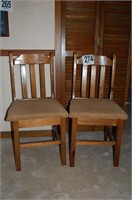 2 Chairs 35x15” (Matches Lot 275 and 324)
