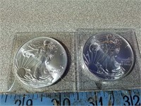 2-2015 silver eagles brilliant uncirculated