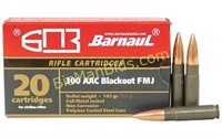 BARNAUL 300BLK 145GR FMJ - 20 Rds