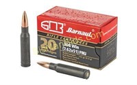 BARNAUL 308WIN 145GR FMJ - 20 Rds