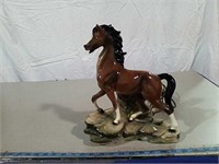 Horse TV lamp -has a couple of chips