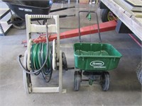 Scotts Seeder + Garden Hose