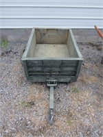 Rubbermaid Yard Cart - 2 Flat Tires