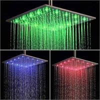 16 Inch LED Square Shower Head