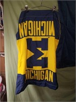 2 standard pillow cases with Michigan College