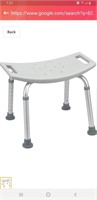 Medical Bath Bench Without Back, Gray